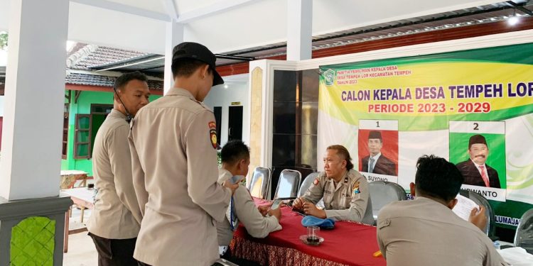 Pengamanan Pilkades Lumajang