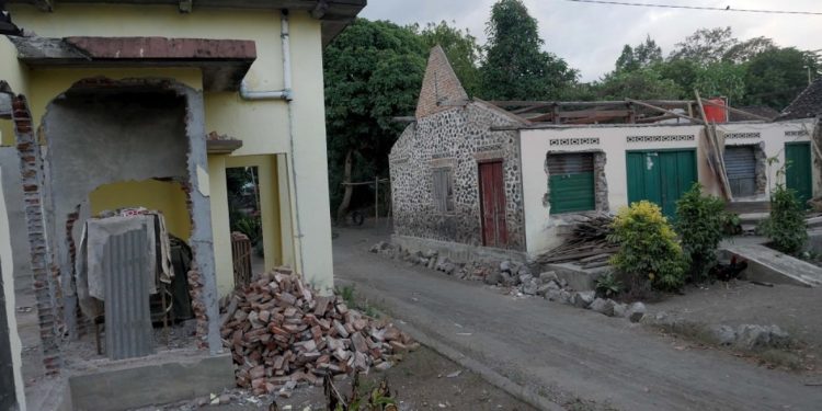 Rumah warga di Pedukuhan Tegalrejo, Kalurahan Tamanmartani, Kalasan