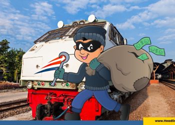 Ilustrasi Pelaku Pencurian di Kereta api