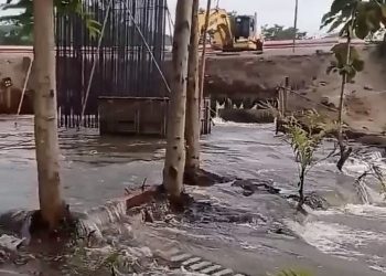 Kondisi Akibat Selokan Mataram Jebol