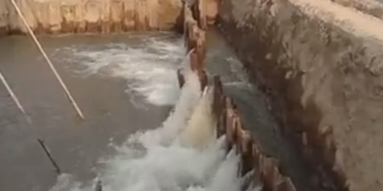 Kondisi Selokan Mataram Pasca Jebol