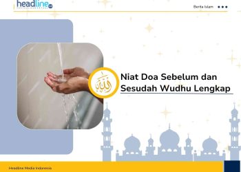 niat wudhu dan sesudah wudhu