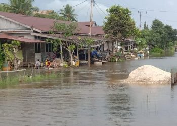 Banjir Melanda rumah Warga di Kabupaten Aceh Singkil