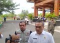 Bupati Bantul, Abdul Halim Muslih saat ditemui di Pendopo Manggala Parasamya II Kompleks Pemkab Bantul II