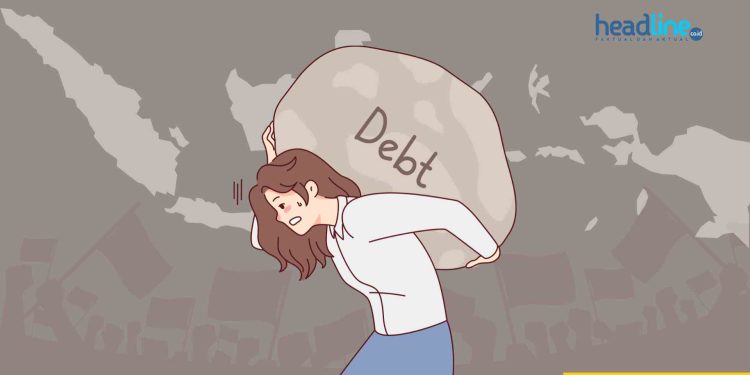 Ilustrasi Hutang Negara Indonesia