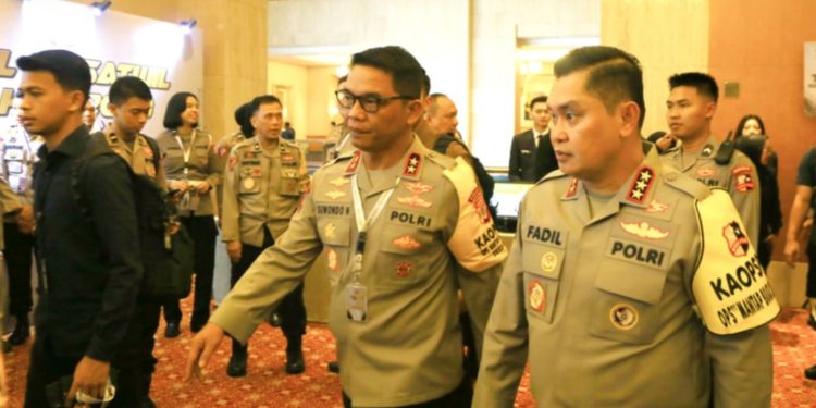 Kapolda DIY Irjen Pol Suwondo Nainggolan, S.I.K., M.H. hadiri Apel Kepala Satuan Wilayah 2023