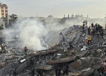 Kerusakan di Gaza akibat serangan Israel