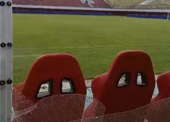 Kondisi Kerusakan Stadion Maguwoharjo pasca laga PSS Sleman menghadapi Bali United