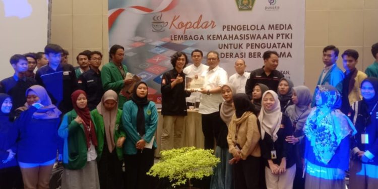 KopdarPengelola Media Lembaga Kemahasiswaan Perguruan Tinggi Keagamaan Islam untuk Penguatan Moderasi Beragama di Bintaro