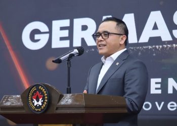 Menteri Pendayagunaan Aparatur Negara dan Reformasi Birokrasi (PANRB) Abdullah Azwar Anas dalam acara GERMAS Award 2023
