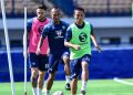 Persib Bandung Sedang mengikuti latihan sebelum menghadapi arema