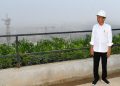 Presiden Joko Widodo Melakukan Inspeksi Proyek Pembangunan Ibukota Nusantara