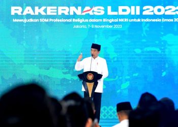 Presiden Joko Widodo secara resmi membuka Rapat Kerja Nasional Lembaga Dakwah Islam Indonesia
