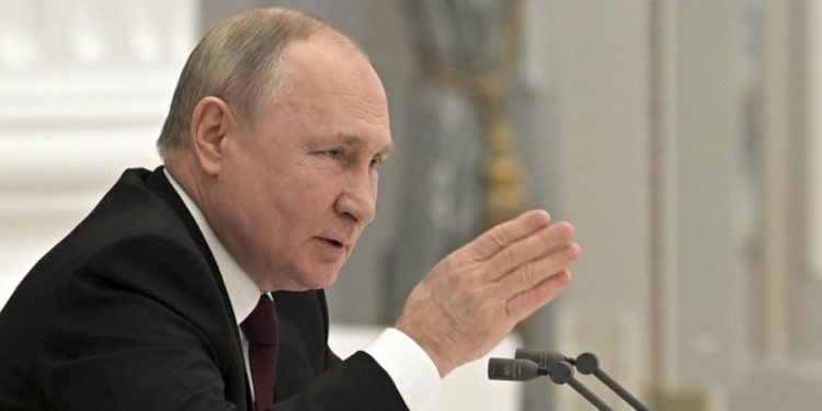 Presiden Rusia Vladimir Putin