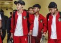Tim U-17 Indonesia sudah tiba di Surabaya
