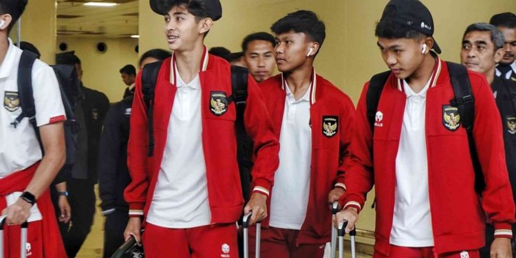 Tim U-17 Indonesia sudah tiba di Surabaya