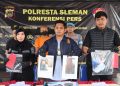 polresta sleman rilis ungkap kasus tindak pidana penganiayaan