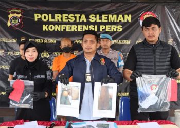 polresta sleman rilis ungkap kasus tindak pidana penganiayaan