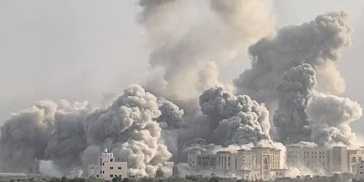 universitas al azhar gaza di bom