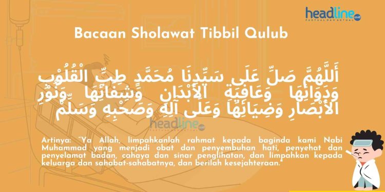 Bacaan Sholawat Tibbil Qulub