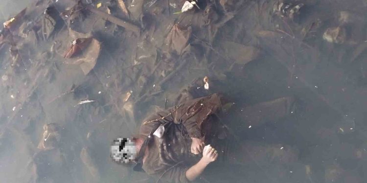 Foto Penemuan Mayar Mister X dibawah Jembatan Gajah wong Banguntapan