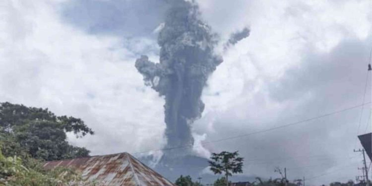 Gunung Marapi Meletus Hari ini