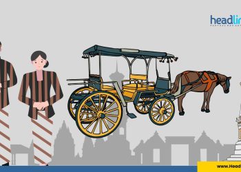 Ilustrasi Pakaian adat dan budaya Jogja