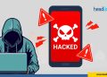 Ilustrasi Peretasan Ponsel