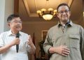 Jusuf Kalla bertemu Anies di kediamannya, Jalan Brawijaya, Jaksel, Sabtu (7/10/2023)