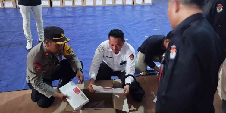 Kabupaten Bantul telah menerima ratusan ribu surat suara untuk Pemilu 2024