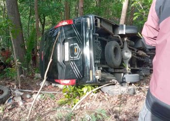 Kecelakaan Maut Minibus di jalur Cino Mati Bantul