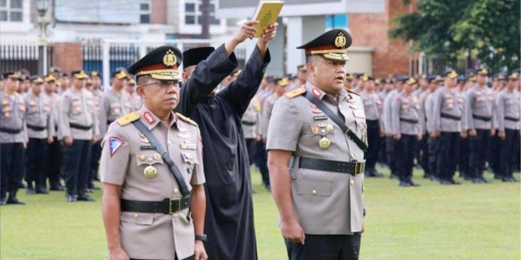 Sertijab Wakapolda DIY dari Pejabat Lama Ke Pejabat Baru