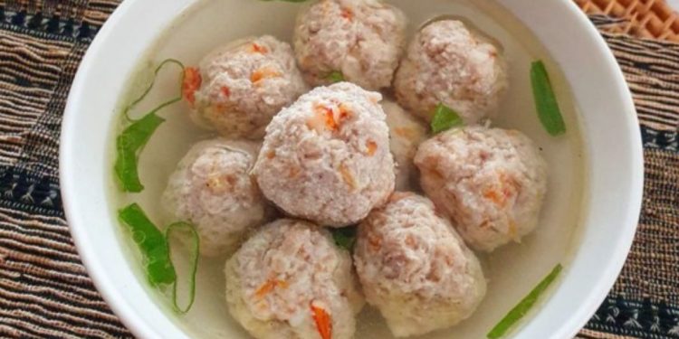 ilustrasi gambar bakso