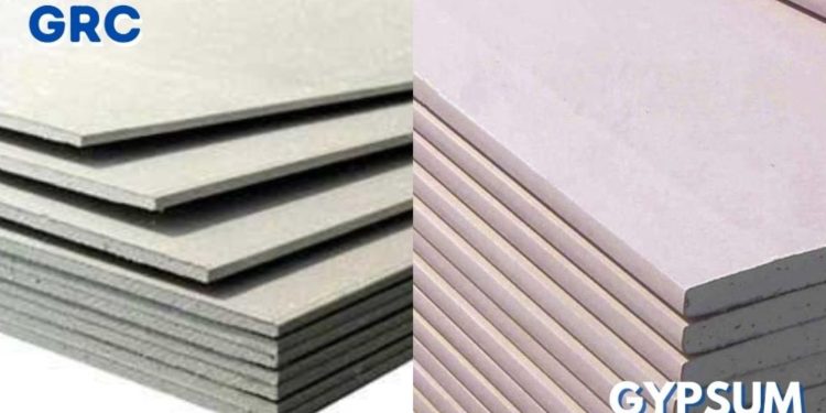 Apa perbedaaan GRC Vs Gypsum, Bagus Mana