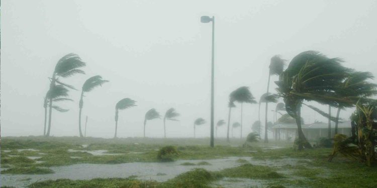 Ilustrasi Badai Angin