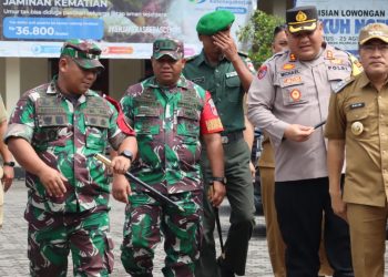 Jajaran Polres Bantul telah menggelar apel gelar pasukan Pengamanan VVIP