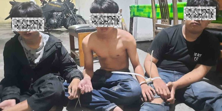 Polsek Banguntapan Amankan 3 Pelajar yang hendak lakukan tawuran antar pelajar