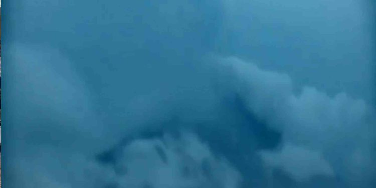 Tangkapan Layar Luapan Lahar Gunung Merapi