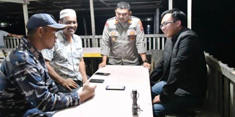 Kapolres Aceh Timur Gandeng TNI AL dan Panglima Laot Cegah Masuknya Imigran Rohingya