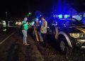 Personil Polsek Rejotangan, Polres Tulungagung, Polda Jatim melakukan patroli di sejumlah tempat yang rawan