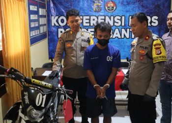 Polsek Sedayu menangkap pelaku beserta Barang Buktinya