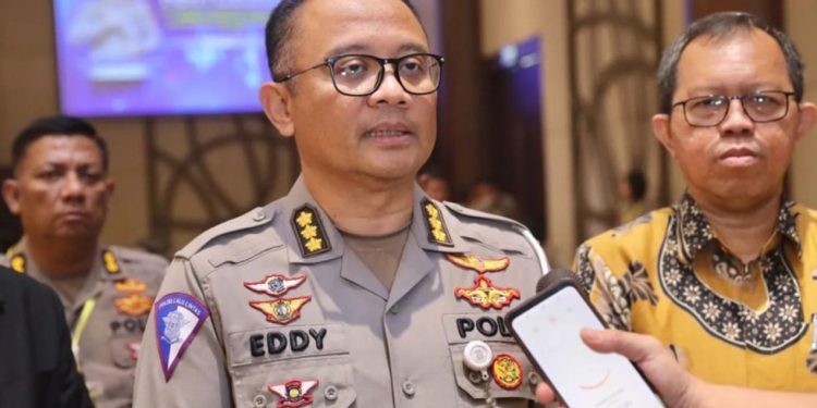 Kepala Bagian Operasi Korlantas Polri Kombes Pol. Eddy Djunaedi