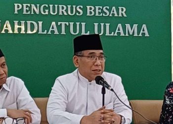Ketua Umum PBNU Yahya Cholil Staquf atau Gus Yahya
