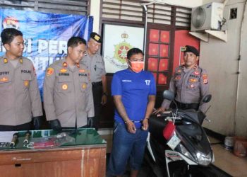 Pelaku Pencurian Motor di Kasihan ditangkap
