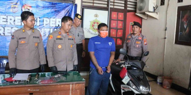 Pelaku Pencurian Motor di Kasihan ditangkap