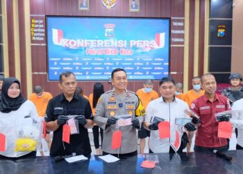 Polres Blitar Kota Bongkar Prostitusi Online