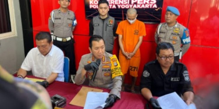 Polresta Jogja Merilis Pelaku Pembunuhan Perempuan di Kos di Kotabaru Jogja