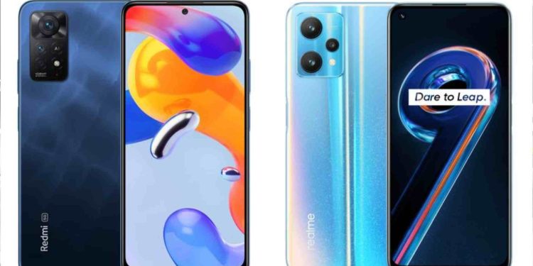 perbandingan Redmi Note 11 Pro 5G dan Realme 9 Pro 5G