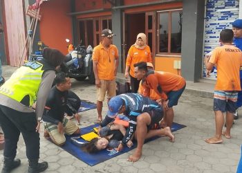 Korban Terseret Ombak di Pantai Parangtritis Berhasil diselamatkan