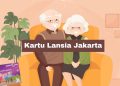Ilustrasi Gambar Kartu Lansia Jakarta
